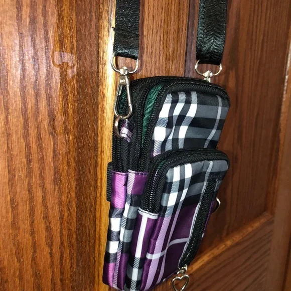 Purple and Black Mini Bag - Picture 2 of 15